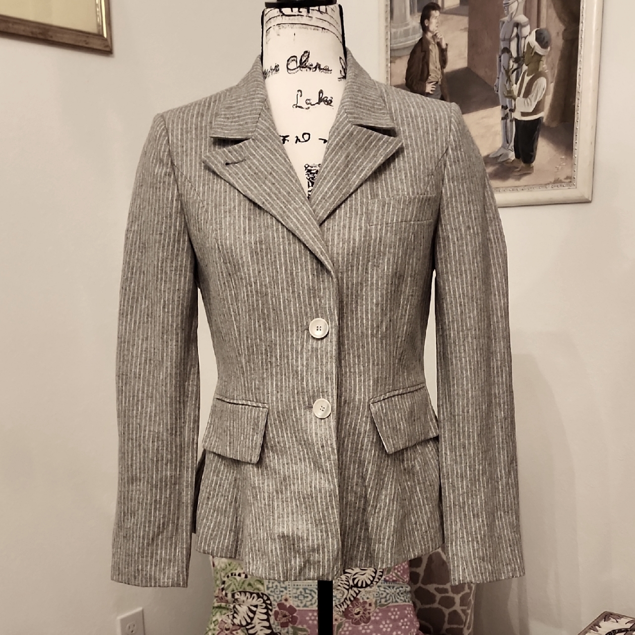 Nwot Pauw Amsterdam Wool Blazer
